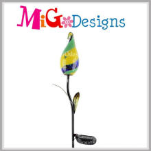 Gardon Decoration Glass al por mayor con Flower Stake